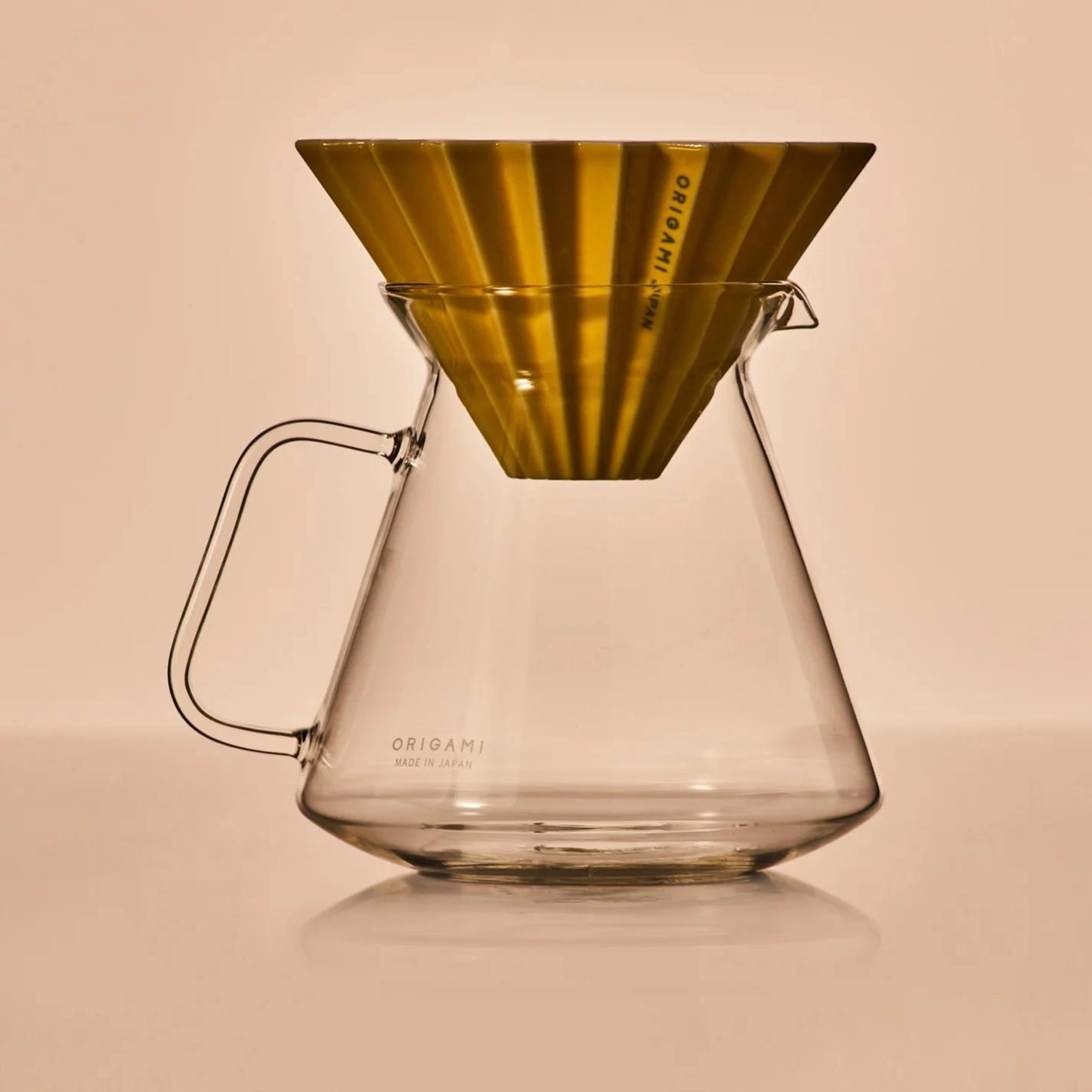 Origami X Hario Glass Coffee Server